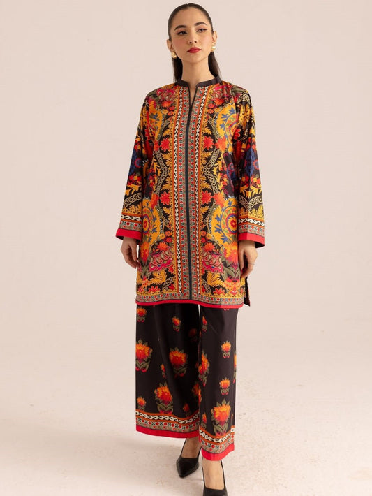 Rangoon Digital Printed Khaddar Dress for Women's