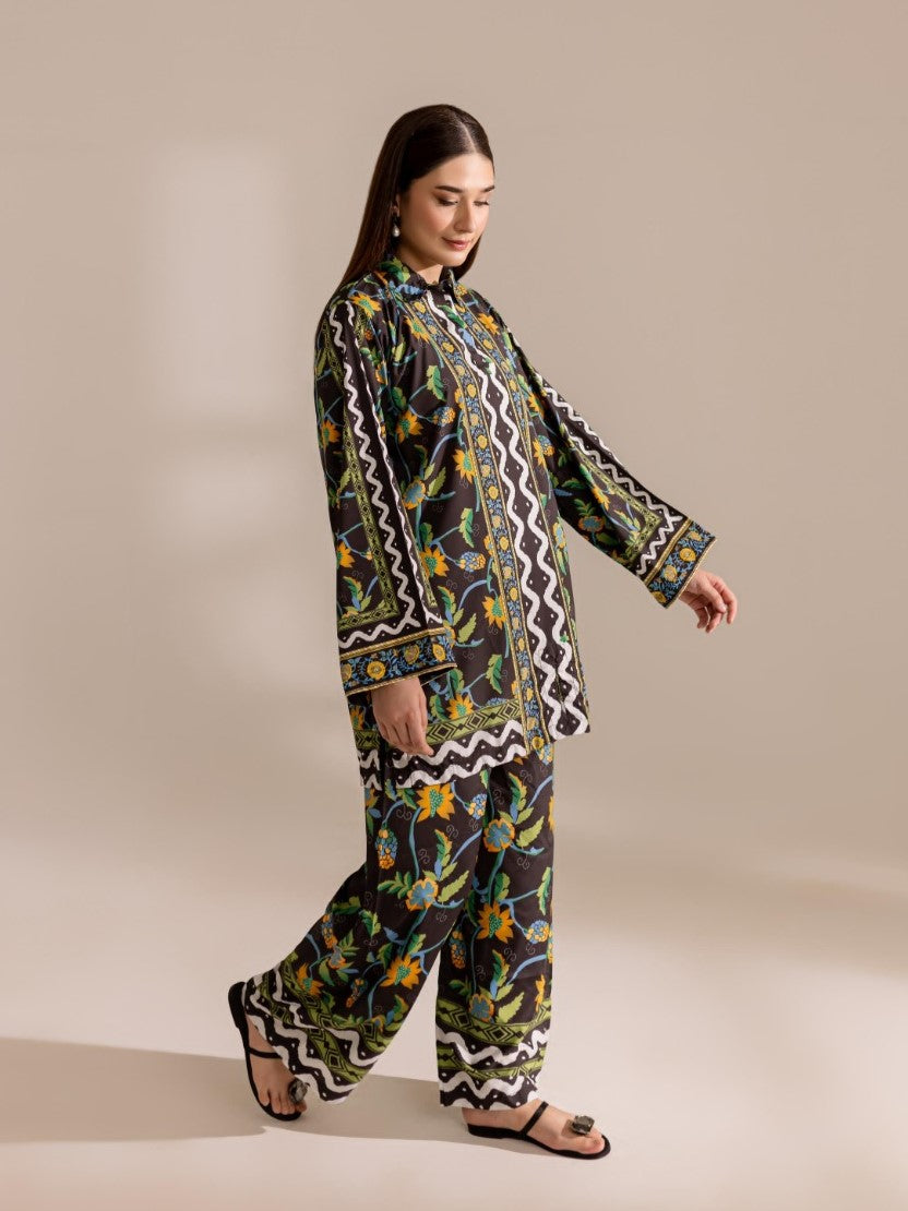 Winter Collection Plazo Digital Printed 2Pc - Mirha